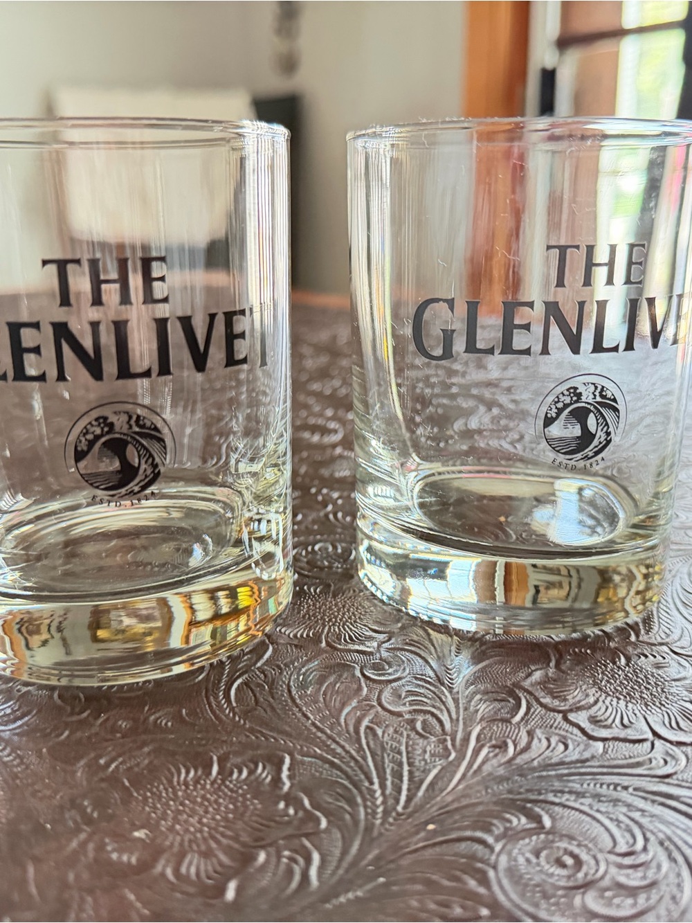 Glenlivet Branded Clear Whiskey Glass - Clear (Set of 2)